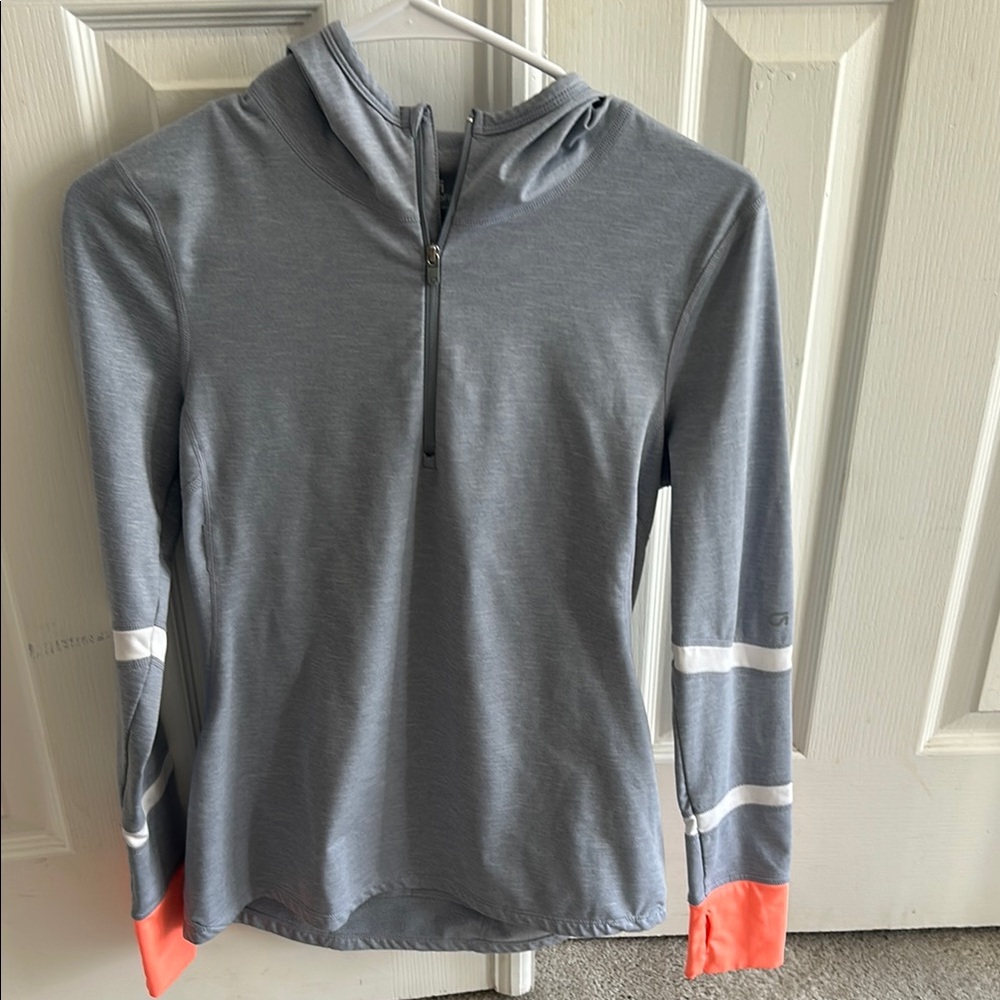 GAP Gray Quarter-Zip Pullover